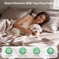 thumbnail image 6 of Luxury  Tencel & Viscose from  Cooling Sheet Set,Silky Soft Lyocell Sheets with Deep Pocket,  & Breathable Bedding with Pillowcases (Sand, ), 6 of 6