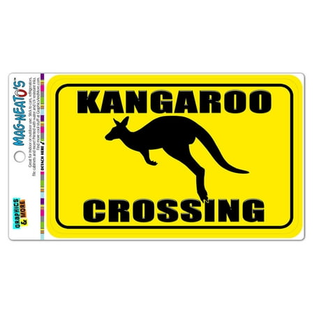 

Kangaroo Crossing MAG-NEATO S(TM) Automotive Car Refrigerator Locker Vinyl Magnet