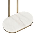 thumbnail image 6 of Beautiful Lane Drink Table by Drew Barrymore, White marble and gold finish, 6 of 9
