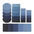 thumbnail image 6 of YIEMEEN 5/25x/Set Self Adhesive Jean Patches Elliptical Patches Denim-Patches Rectangular Patches for Elbow Pants Knee Repairing, 6 of 10
