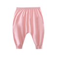 thumbnail image 2 of RXIRUCGD Pantalon Long Décontracté à Rayures pour Bébé Enfant (Rose, Taille : 2 Ans), 2 of 5