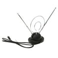 thumbnail image 1 of Antena de TV de Oreja de Conejo Interior Soledad Universal para HDTV Ready VHF Dual Loop Coaxial, 1 of 7