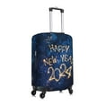 thumbnail image 3 of Disketp Beautiful New Year 2024 Elastic Travel Luggage Cover Travel Suitcase Protective Cover For Trunk Case Apply To 18''-32'' Suitcase Cover (Luggage not included)-Large, 3 of 9