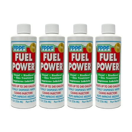 Fuel Power® 00100 Diesel & Gas Fuel Treatment – 8 oz. (Pack of 4)