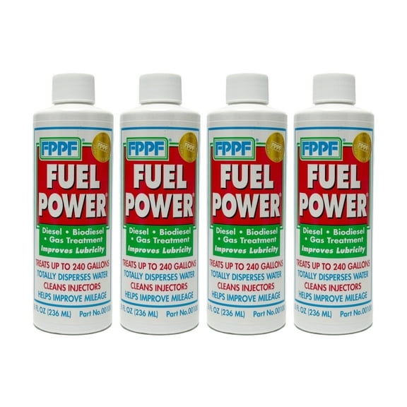 Fuel Power® 00100 Diesel & Gas Fuel Treatment – 8 oz. (Pack of 4)