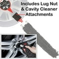 WoollyWormit Wheel Brush, Multipurpose Auto and Car Detailing Tool