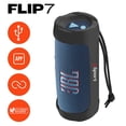 thumbnail image 2 of Altavoz portátil JBL FLIP 7 impermeable con funda GSport azul, 2 of 8