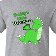 thumbnail image 4 of Inktastic Daddy's Little Dragon Youth T-Shirt, 4 of 5