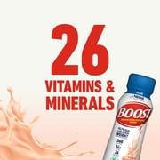 Boost Plus Creamy Strawberry, 8 Fl oz Bottles, 6 Ct (Pack of 4)