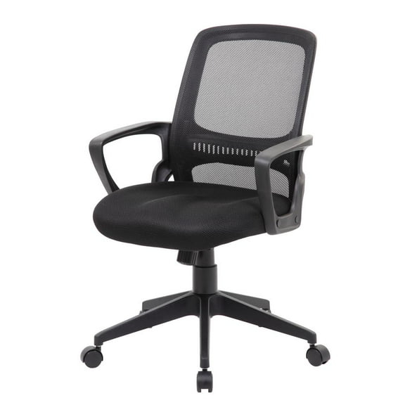 Boss Office Products Mesh Task Chair, Black