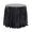 Black, variant on Clearance YOHOME American Hotel Wedding Banquet Decoration Round Solid Color White Tablecloth Cloth Sequin Tablecloth Silver