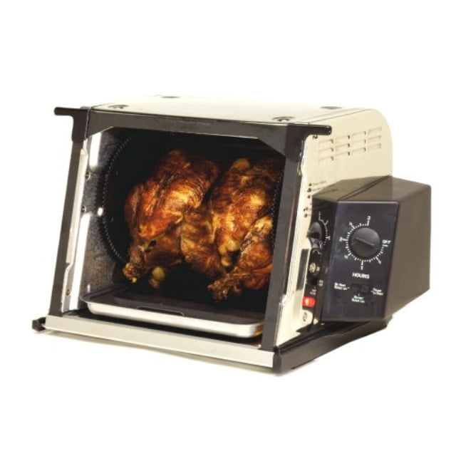 Ronco ST3001SSGEN Showtime Compact Rotisserie and Barbeque Oven