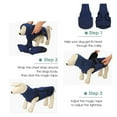 thumbnail image 4 of NEW Dog Anxiety Vest, Jacket for Large Calming with Hoodie, Hoodies Noise XS, 4 of 4