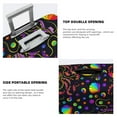 thumbnail image 5 of Bixox Washable Rainbow Jellyfishes Printed Luggage Cover, Fashion Suitcase Protector Fits for Small luggage, 5 of 8