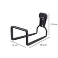 thumbnail image 4 of Gancho De Metal Resistente. Gancho de metal resistente para montaje en pared de garaje, gancho para colgar bicicletas, negro para manguera de agua Ndcxsfigh Libre de BPA, 4 of 9