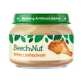 thumbnail image 4 of Beech-Nut Stage 1 Meat Baby Food Variety Pack, Chicken & Turkey, 2.5 oz Jar (12 Pack), 4 of 7