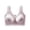 Purple, variant on Lixiuxyad Front Closure Lace Lift Push Up Seamless Underwire Bra For With Side Coverage And Back Support,Bras for Women Beige L