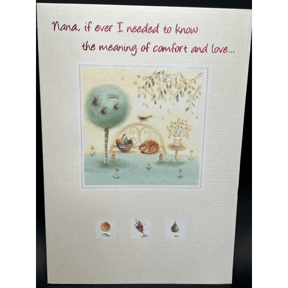 Nana Valentine's Day Greeting Card w/Envelope