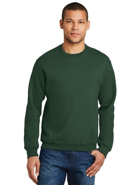 forest green crewneck mens