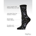 thumbnail image 3 of MeMoi Dancing Dead Skeleton Crew Socks - Mens - Male, 3 of 7