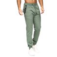 thumbnail image 3 of Crosshatch - Pantalón de Chándal Tapeworth para Hombre (Verde Laurel), 3 of 4