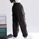 thumbnail image 4 of Odeerbi 7-15 Años Niñas Pantalones Cargo Impermeable Softshell Pantalones Cortavientos Color Sólido Casual Pantalones de Trabajo Con Bolsillo, 4 of 5