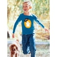 thumbnail image 2 of Cute Ghost Doodle. Long Sleeve Toddler -Image by Shutterstock,  5 Toddler, 2 of 4