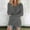 2-Dark Gray, variant on Women's Blouses Casual New Womens Cute Cozy Pullover Tops Fall Winter Warm Fuzzy Fleece Sweatshirt Soft V Neck Oversized Casual Clothes Sky Blue M