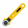 thumbnail image 2 of 28mm Patchwork Leather Craft Fabric Rotary Sewing Tool Portable Cloth Tailor Roller Wheel, 2 of 6