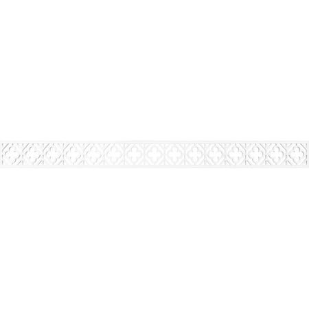 

Ekena Millwork 46 3/8 W x 4 H x 3/8 T Hazelton Fretwork Moulding Architectural Grade PVC