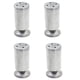 thumbnail image 1 of Juego de 4 patas ajustables para muebles, patas de acero inoxidable de 50x100mm, patas de soporte para TV, mesa de centro y gabinete, pie de soporte para sofá y muebles, 1 of 5