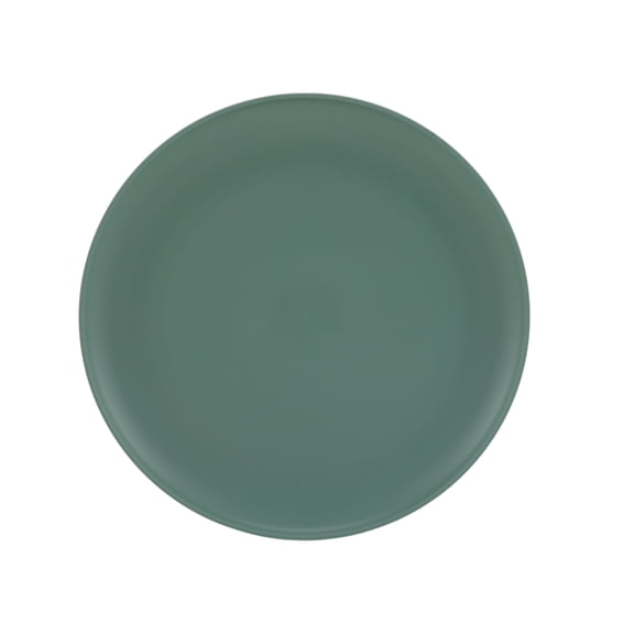Mainstays 10.5" Round Plastic Plate, Sage