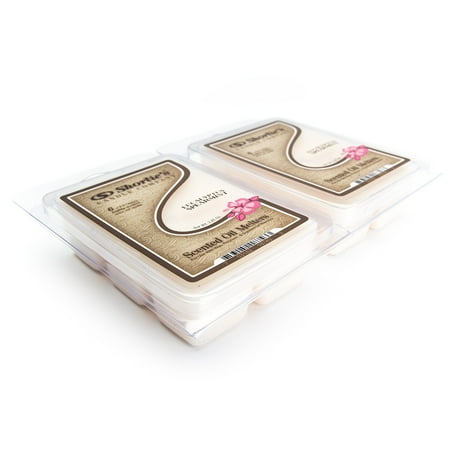 Eucalyptus Spearmint Wax Melts Multi Pack - 2 Highly Scented Bars - Made With Essential & Natural Oils - Fresh & Clean Air Freshener Cubes Collection