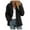 Black, variant on mihongmao Winter Jackets for Women, Up to 50% off! Women's Household with Fleece Thickened Mountaineering Coat Long Sleeve Hoodless Casual Jacket,Womens Plus Size Clearance $5 Dark Blue XL