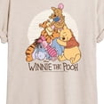 thumbnail image 3 of Winnie the Pooh - Scribble Group Hug - Juniors Oversized Graphic T-Shirt, 3 of 5