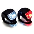 thumbnail image 4 of Juego Luces LED Traseras Y Delanteras Silicona para Bicicleta Lámpara Advertencia Trasera, 4 of 9