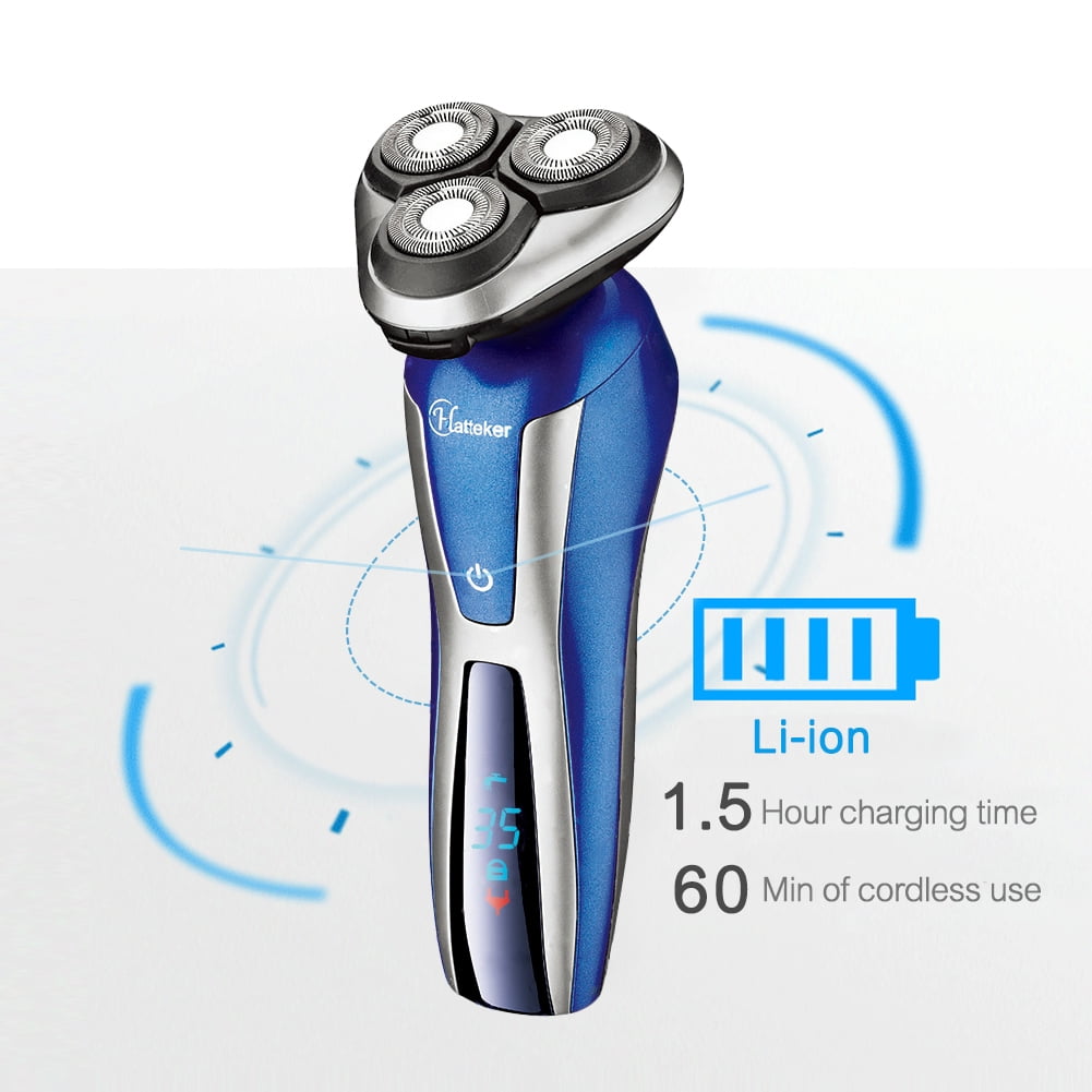 hatteker electric shaver rotary razor