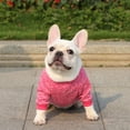thumbnail image 4 of YUEHAO Pet Supplies Pet Dog Puppy Classic Sweater Sweater Clothes Warm Sweater Winter Hot Pink, 4 of 4