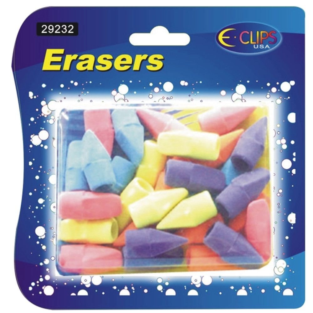 Pencil Cap Erasers 30 count Case Pack 24