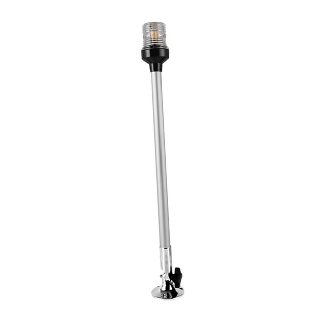 Luz de popa para navegación marina, diseño duradero de 3 W, visibilidad de 360 grados Longitud 457 mm