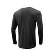 thumbnail image 3 of Sunloudy - Camisetas informales para hombre, cuello redondo, manga larga, cuello redondo, cierre de botones, escote Sunloudy S M L XL XXL, 3 of 5