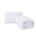 thumbnail image 6 of TRULY SOFT Oversized Puffer White Full/Queen 3 Piece Comforter Set, Solid Color Themed, Oeko-TEX Certified Confidence, 6 of 10