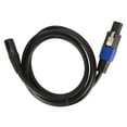 thumbnail image 1 of Cable de Extensión del Altavoz de Etapa, Transmisión de Audio Sin Pérdidas Ofc Core Speaker Masculino A XLR Cable Macho Hi Fi de Sonido Para DJ PA Gig Stage Speaker, 1 of 7