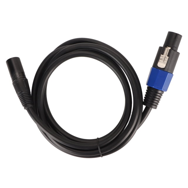 Cable de Extensión del Altavoz de Etapa, Transmisión de Audio Sin Pérdidas Ofc Core Speaker Masculino A XLR Cable Macho Hi Fi de Sonido Para DJ PA Gig Stage Speaker
