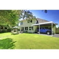 thumbnail image 6 of Arrow 10 x 20 x 9 ft Cool Grey Attached Carport/Patio Cover, 6 of 11