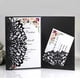 thumbnail image 4 of Tarjeta de invitación de boda cortada con láser, tarjeta de felicitación personalizada, negocios con tarjeta RSVP, decoración de fiesta, elegante, 50 piezas, 4 of 4