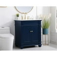thumbnail image 2 of 30 inch Single Bathroom Vanity set in Blue, 2 of 8