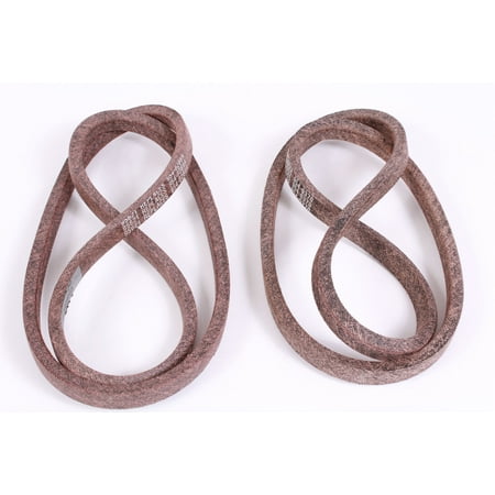 Laser Manufacturer Part Number - Laser 95621 & 95204 Variable Speed Belt Set of 2 Fits MTD 954-0280A & 954-0370