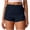 Navy, variant on Women's Sweat Shorts High Elastic Waist Dolphin Shorts with Pockets Comfy Loose Quick-Dry Solid Color Shorts Navy S