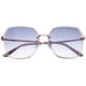 thumbnail image 1 of Gafas de sol BERTHA Renata con montura en oro rosa y lente morada de 61 mm, 1 of 3